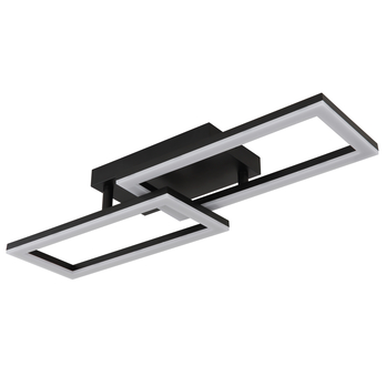 Stropné LED svietidlo SAPENA 3 čierna/biela 2
