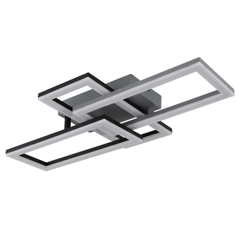 Stropné LED svietidlo SAPENA 5 čierna/sivá/biela 2