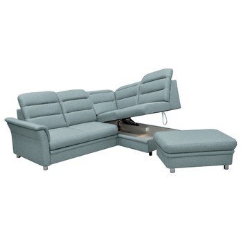 Sedacia súprava SARA svetlomodrá/pravá 2