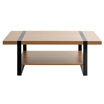 Konferenčný stolík SARAGOSSA 1 dub bologna/čierna 1