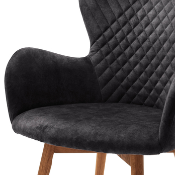 Jedálenská stolička SARANDER III dub/antracitová 2