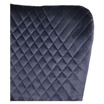 Jedálenská stolička SARANDER buk čierna/tmavomodrá 3