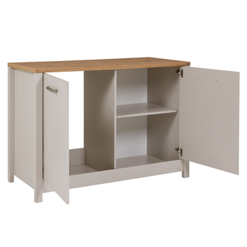 Spodná skrinka SARDEGNA 130 kašmírová/dub artisan 2