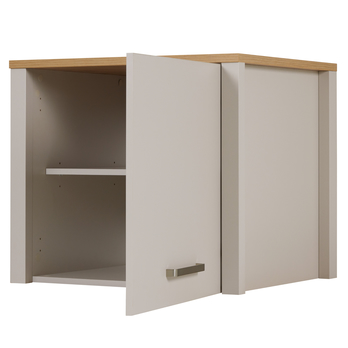 Skriňový nadstavec SARDEGNA kašmírová/dub artisan 2