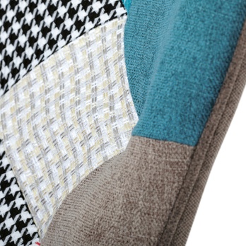Hojdacie kreslo SARIA kaučukovník/patchwork 14