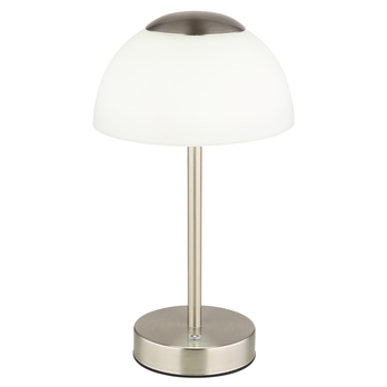 Stolná lampa SARIMA nikel/biela 5