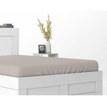 Prestieradlo SATIN béžová, 180x200 cm 1