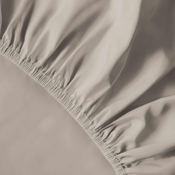 Prestieradlo SATIN béžová, 180x200 cm 2