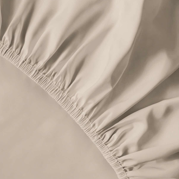 Prestieradlo SATIN piesková, 180x200 cm 2