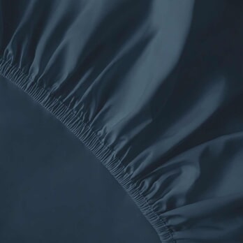 Prestieradlo SATIN modrá, 90x200 cm 2