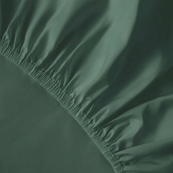 Prestieradlo SATIN olivová, 90x200 cm 2