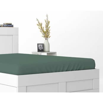 Prestieradlo SATIN olivová, 120x200 cm 1