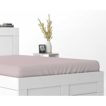 Prestieradlo SATIN púdrová, 90x200 cm 1