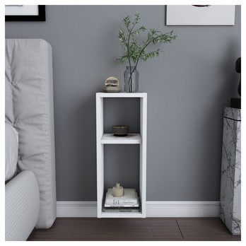 Nočný stolík SAULT biela 3