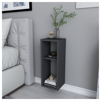 Nočný stolík SAULT antracitová 1