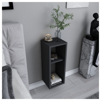 Nočný stolík SAULT antracitová 4