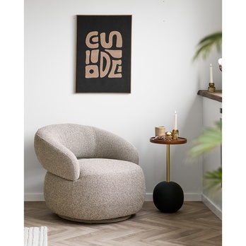 Kreslo SAUN piesková 1