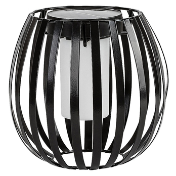Vonkajšia solárna LED lampa SAVOCA čierna/biela 5
