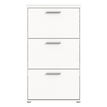 Skrinka na topánky SAXON 1 biela 3