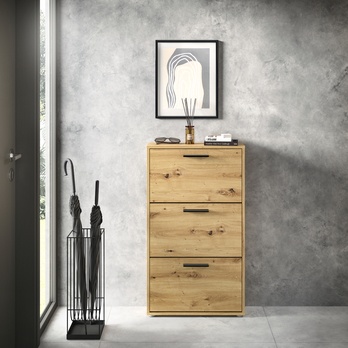 Skrinka na topánky SAXON 1 dub artisan 5