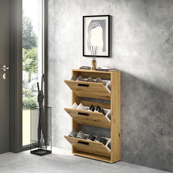 Skrinka na topánky SAXON 1 dub artisan 7