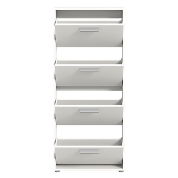 Skrinka na topánky SAXON 2 biela 4