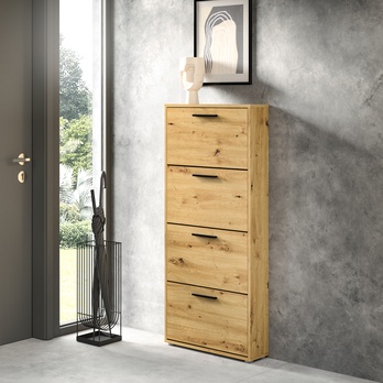 Skrinka na topánky SAXON 2 dub artisan 1