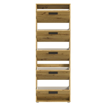 Skrinka na topánky SAXON 3 dub artisan 4