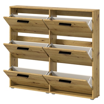 Skrinka na topánky SAXON 4 dub artisan 2