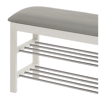 Lavica na topánky SC-11 biela 1