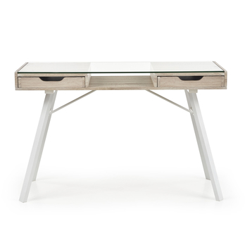 Konzolový stolík SCB-33 dub sonoma/biela 1