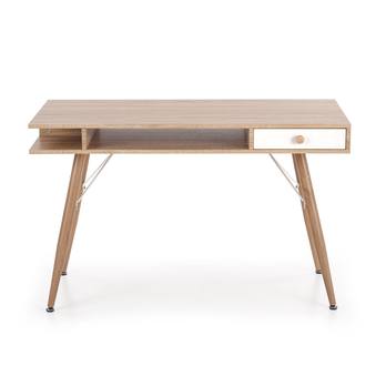 Konzolový stolík SCB-34 dub sonoma/biela 1