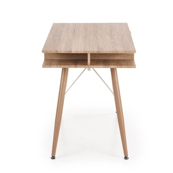 Konzolový stolík SCB-34 dub sonoma/biela 2