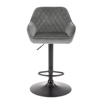 Barová stolička SCH-103 sivá/čierna 1