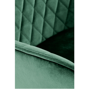 Barová stolička SCH-103 tmavozelená/čierna 4