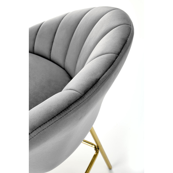 Barová stolička SCH-112 sivá/zlatá 4