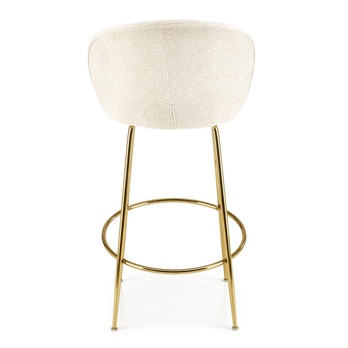 Barová stolička SCH-116 krémová/zlatá 2