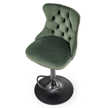 Barová stolička SCH-117 tmavozelená 1