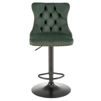 Barová stolička SCH-117 tmavozelená 2