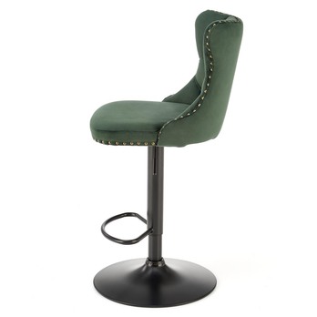 Barová stolička SCH-117 tmavozelená 3