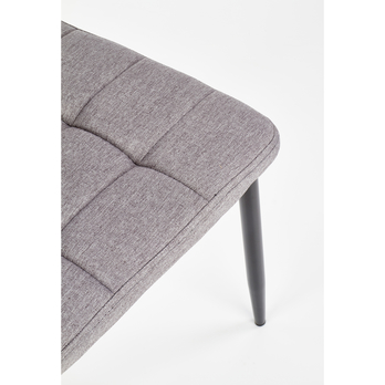 Jedálenská stolička SCK-292 sivá/čierna 4