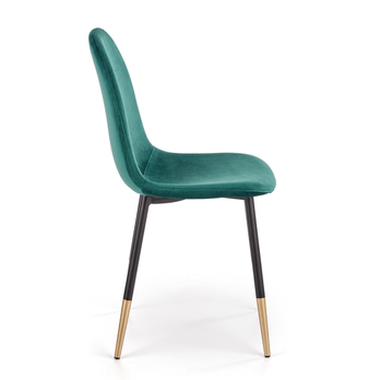 Jedálenská stolička SCK-379 tmavozelená 2
