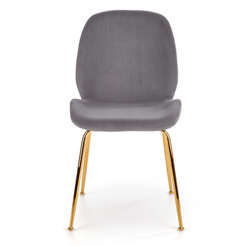 Jedálenská stolička SCK-381 sivá/zlatá 1