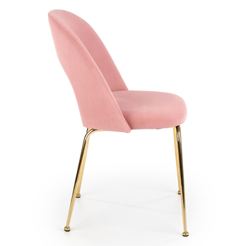 Jedálenská stolička SCK-385 ružová/zlatá 2