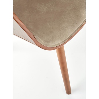 Jedálenská stolička SCK-396 orech/béžová 6
