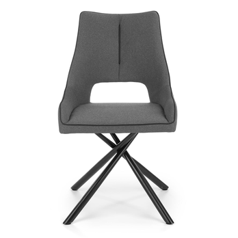 Jedálenská stolička SCK-409 sivá/čierna 1