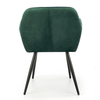 Jedálenská stolička SCK-429 tmavozelená/čierna 3