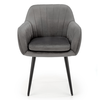 Jedálenská stolička SCK-429 sivá/čierna 1