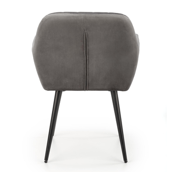 Jedálenská stolička SCK-429 sivá/čierna 3