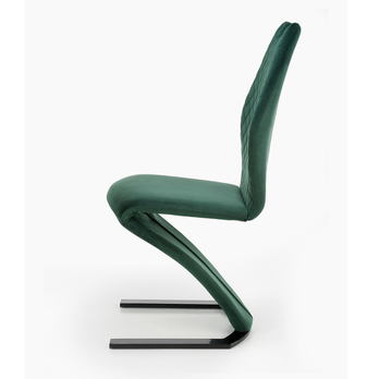 Jedálenská stolička SCK-442 tmavozelená 1
